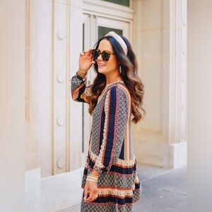 LOFT Patchwork Dress
